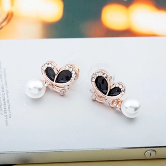 NEW!💙💎🦋BLACK🖤💛BUTTERFLIES!🦋💎💙SO BEAUTIFUL! - Picture 6 of 8